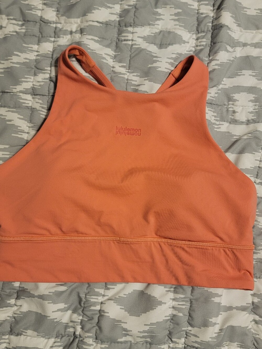 Lululemon energy high neck longline bra